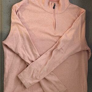 Jos. A. Bank Light Pink/Salmon Quaterzip